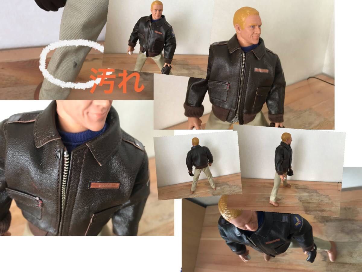 スティーブ・マックイーン 大脱走 ヒルツ大佐1/6フイギァ＋A-2