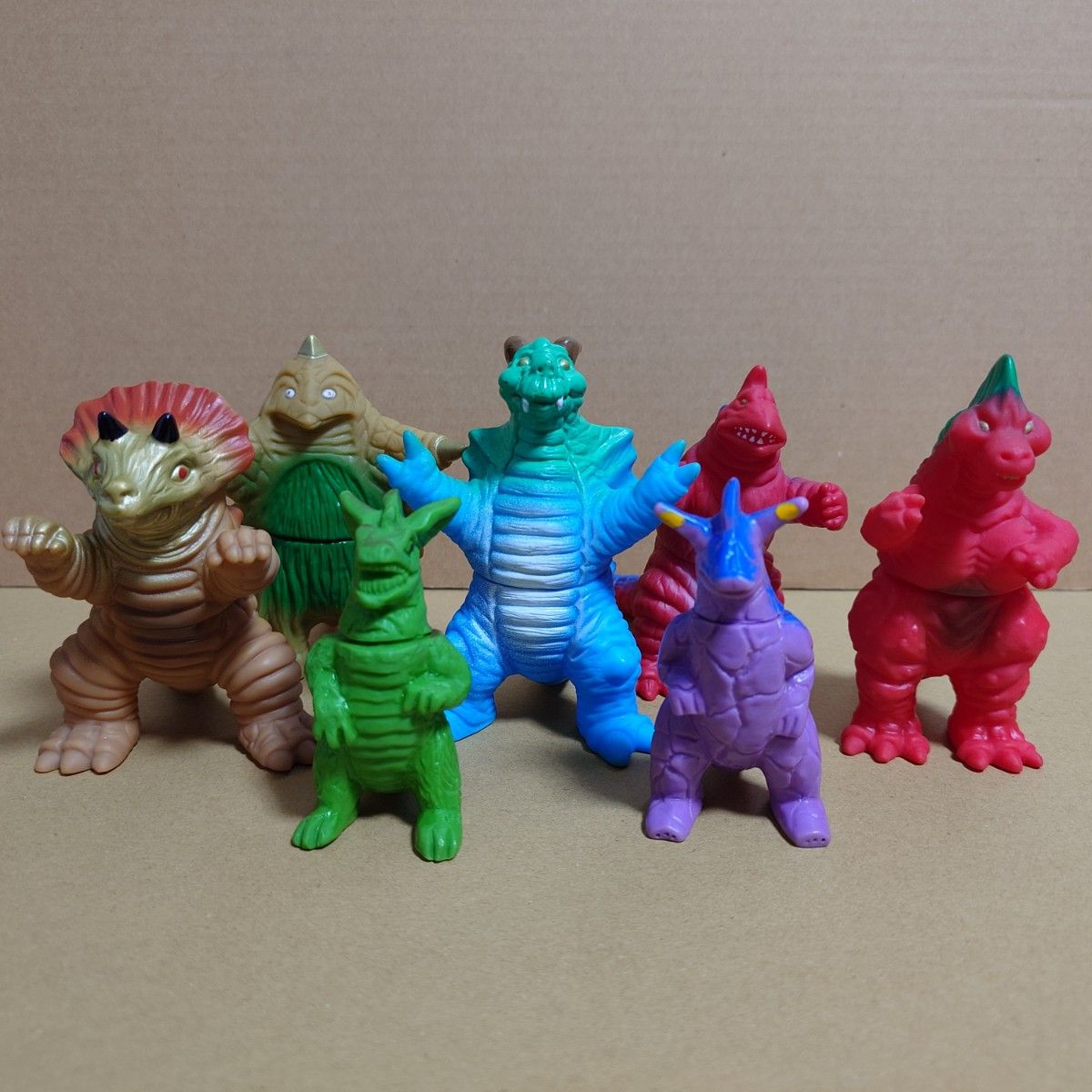 パチ怪獣ソフビ 7体セット 無版権ソフビ｜Yahoo!フリマ（旧PayPayフリマ）