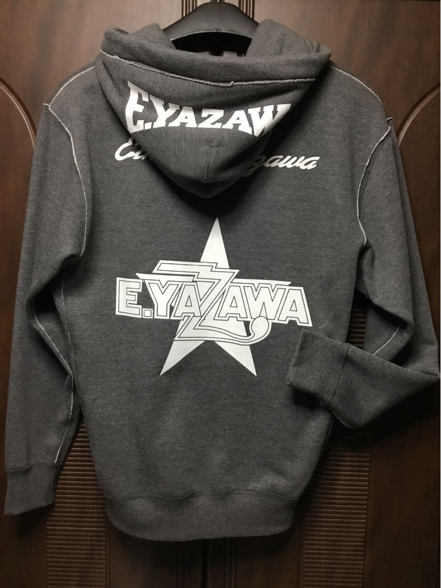 矢沢永吉 ジップアップパーカー(LOGOS) グレー Mサイズ｜Yahoo!フリマ