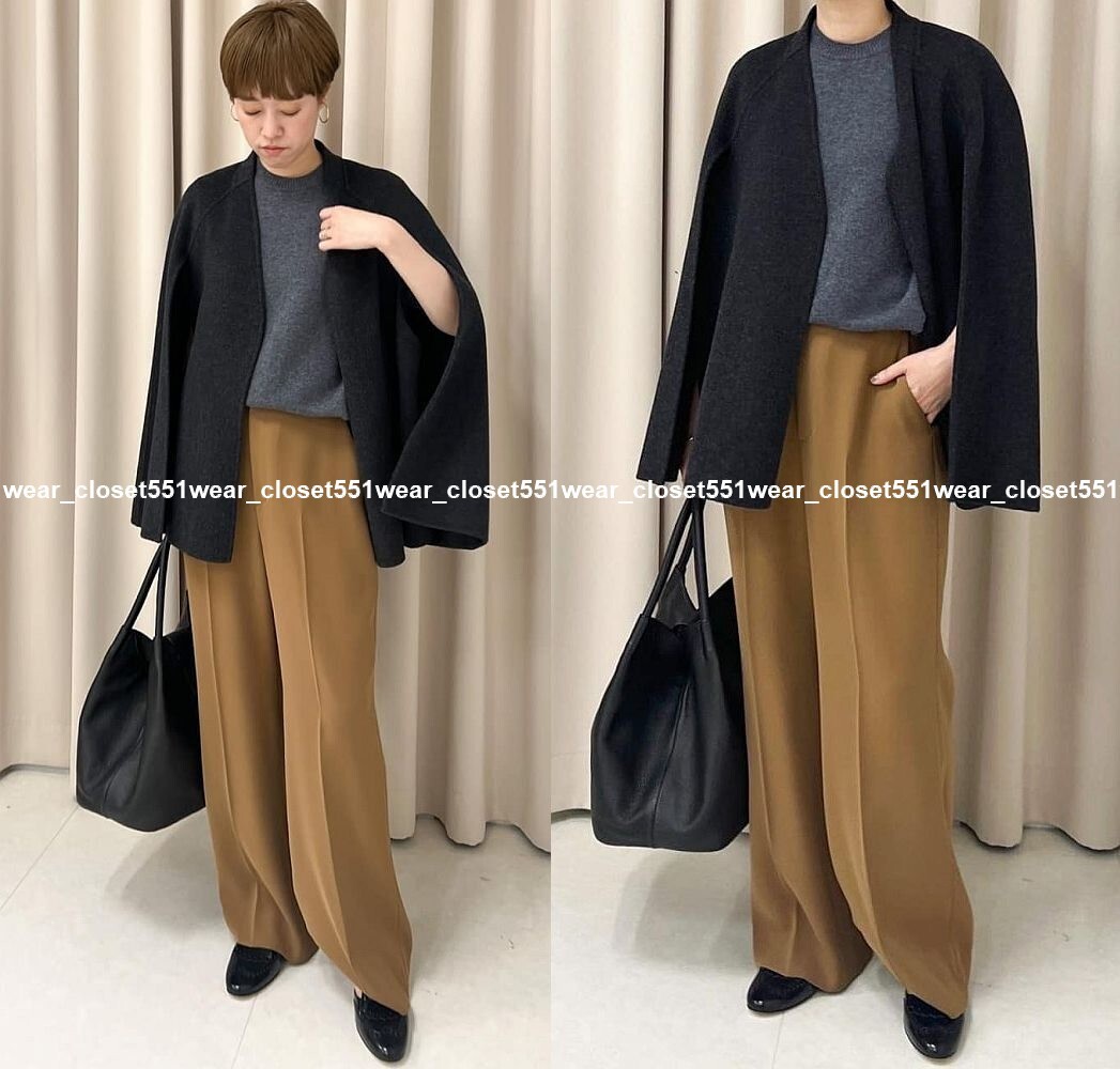 2023 美品Plageプラージュ ハミルトン ケープコート 38