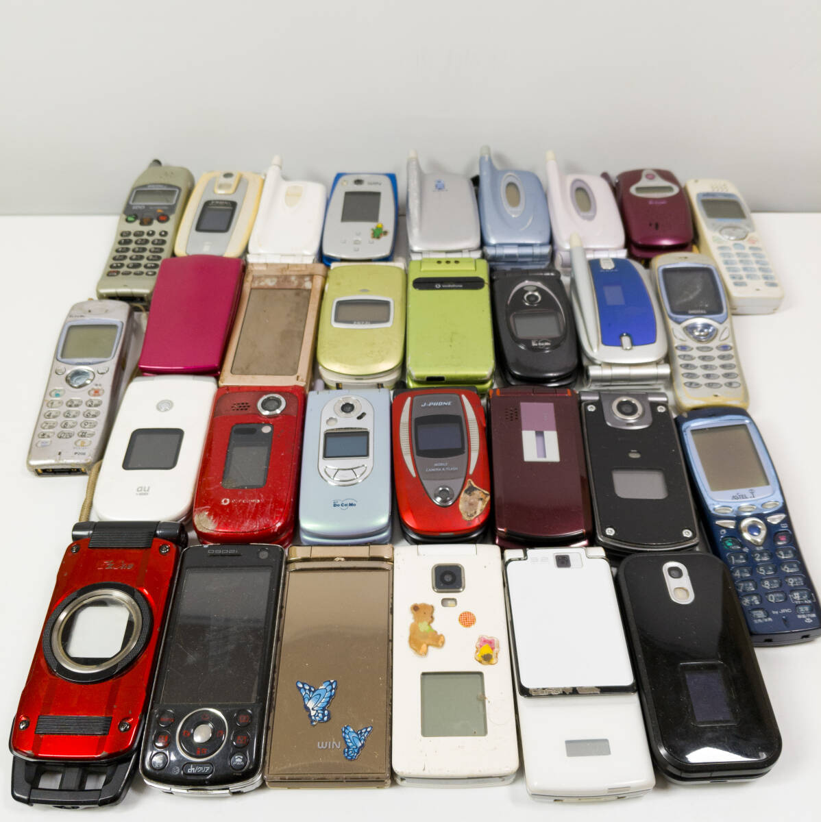 Yahoo!オークション - ガラケー 携帯電話 30台 まとめて セット SoftBa