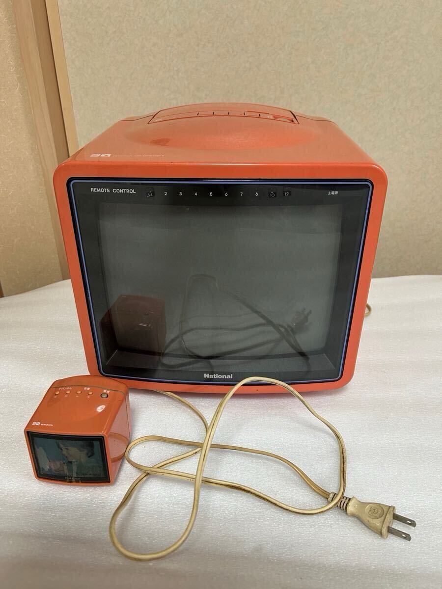 Yahoo!オークション - National ナショナル カラーテレビ TH11-S19R ブ