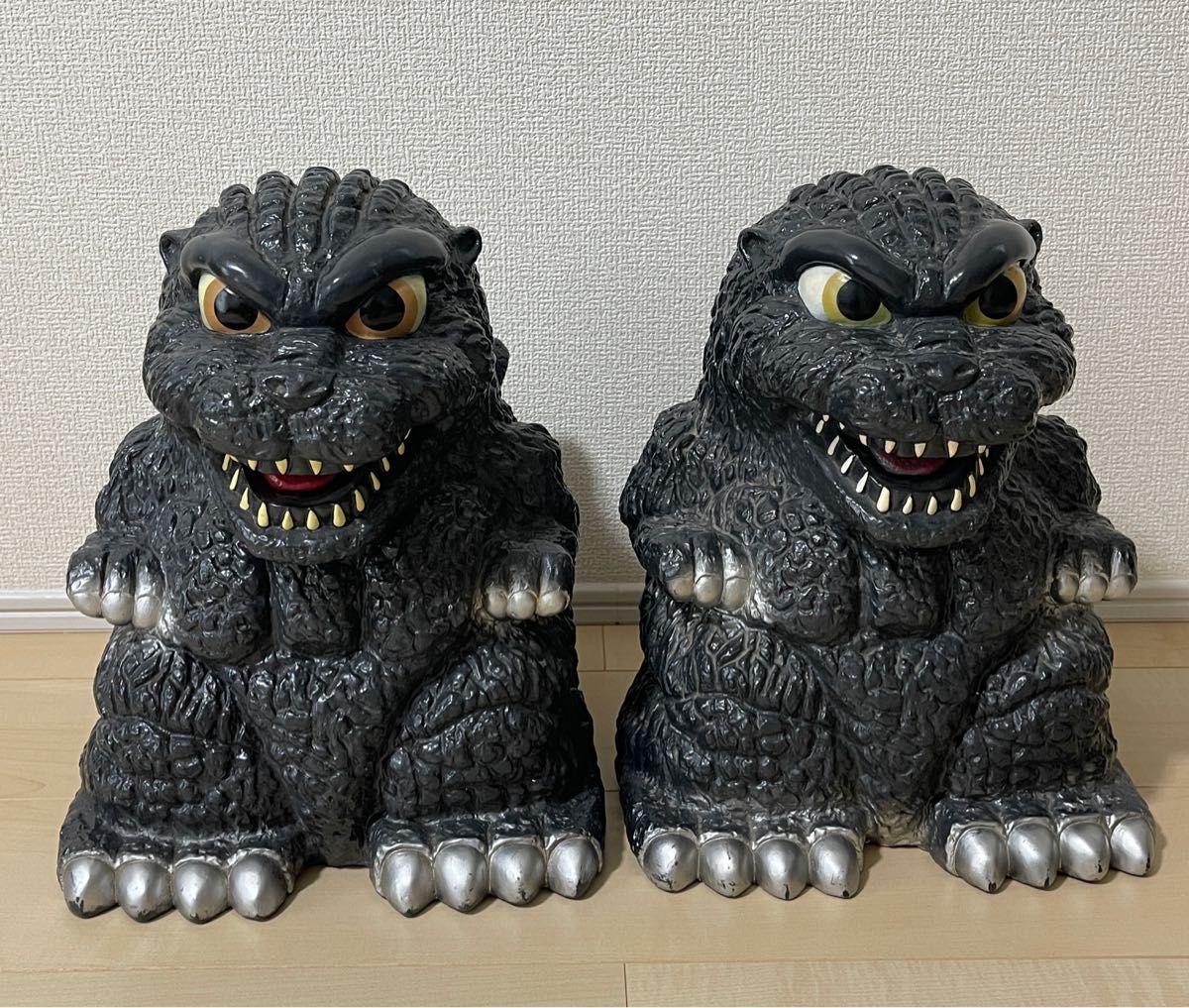 希少レア ゴジラ デフォルメフィギュア ビッグ貯金箱 1994 GODZILLA