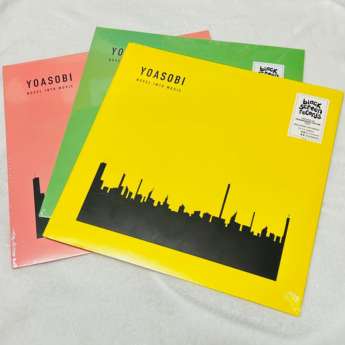 激レア アナログ盤 国内輸入制限商品】YOASOBI / THE BOOK I II III
