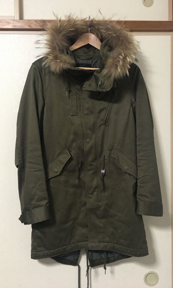 ラウンジリザード 高密度WEAPON M51 ファー付きモッズコート 5452