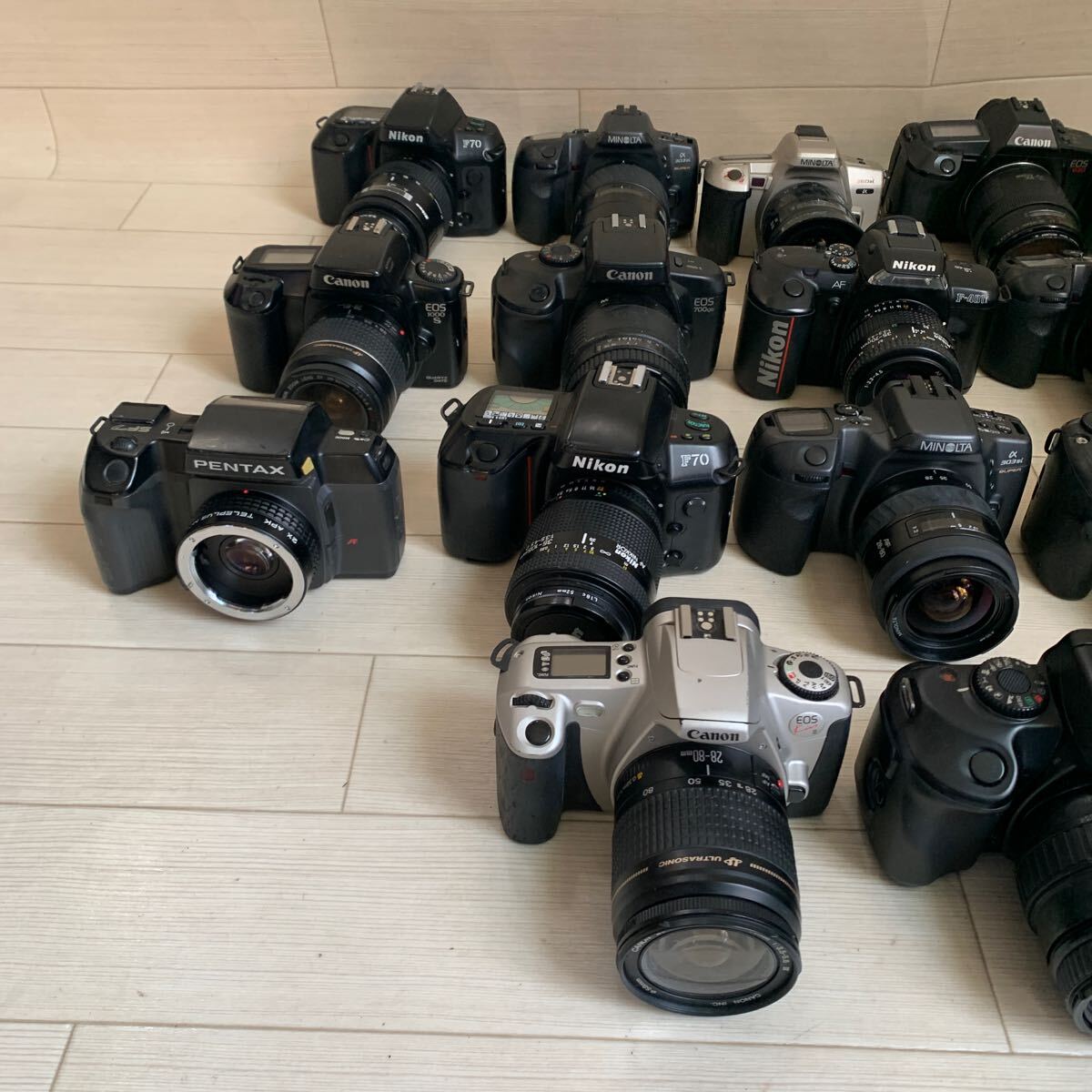 一眼レフカメラ まとめて まとめて 一眼レフカメラ Canon OLYMPUS 0 42台