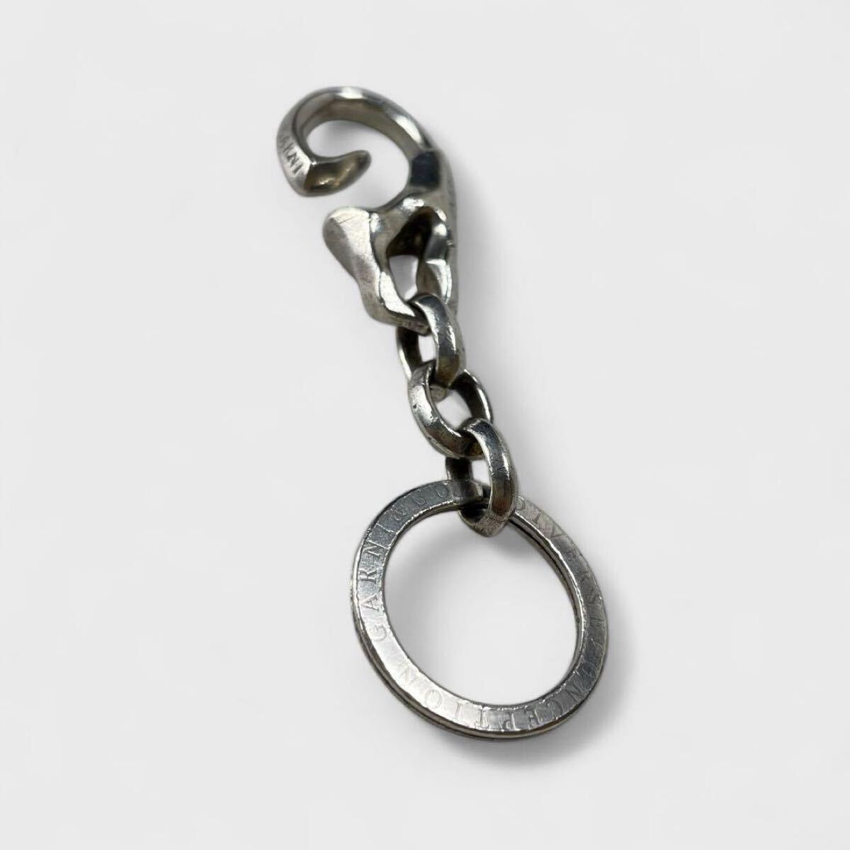レア品/美品】GARNI ガルニ Hook On Key Holder シルバー925 刻印
