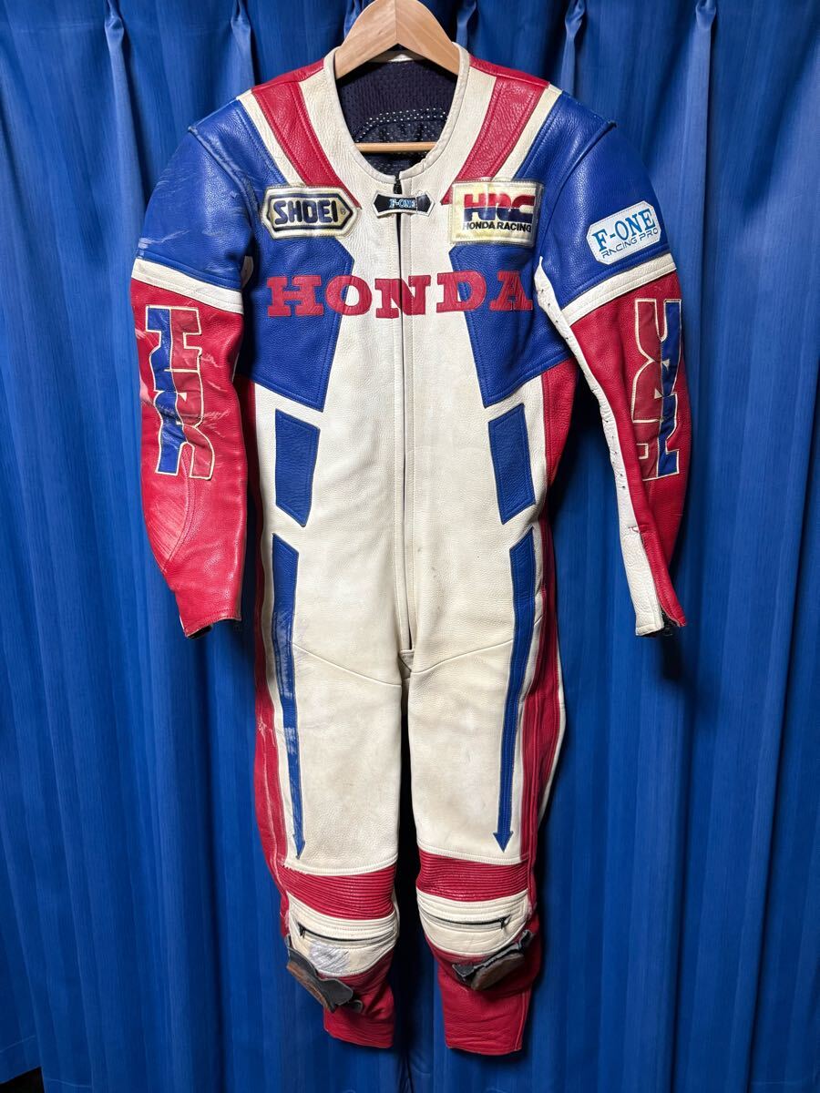 Yahoo!オークション - F-ONE MFJ公認 HONDA ホンダ HRC レーシングスー