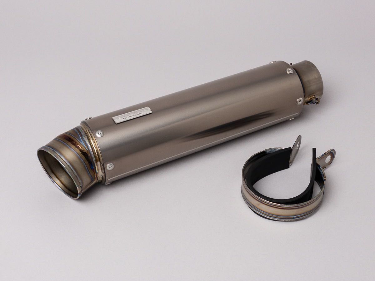 ASAHINA Racing GPフォーミュラサイレンサー 86φ×300mm ラージエンド