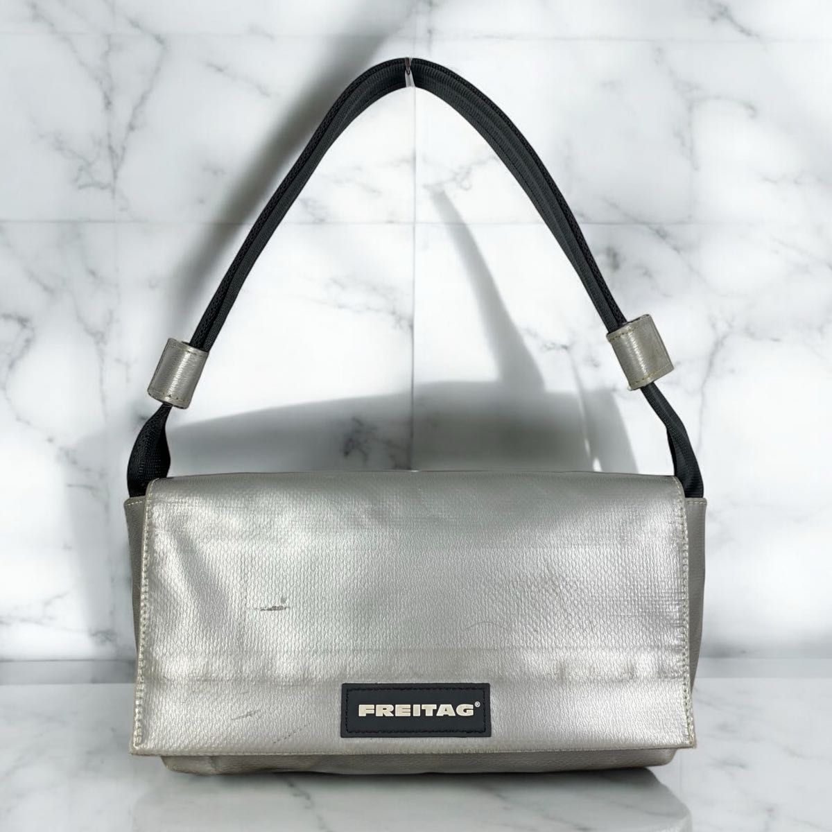名作】FREITAG / F71 LAURA / ショルダーバッグ シルバー フライターグ