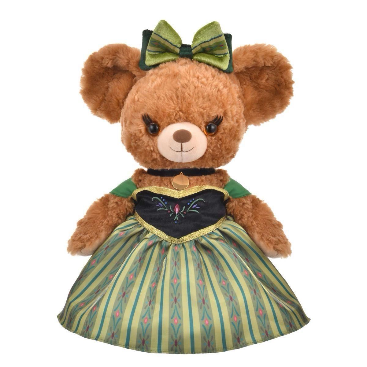 ユニベアシティ ぬいぐるみ専用コスチューム(M) アナ 戴冠式 アナ雪