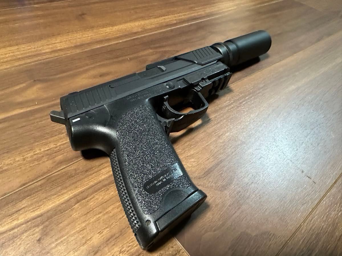 追記 東京マルイ 電動ガン H&K USP 外観カスタム品 純正サプレッサー