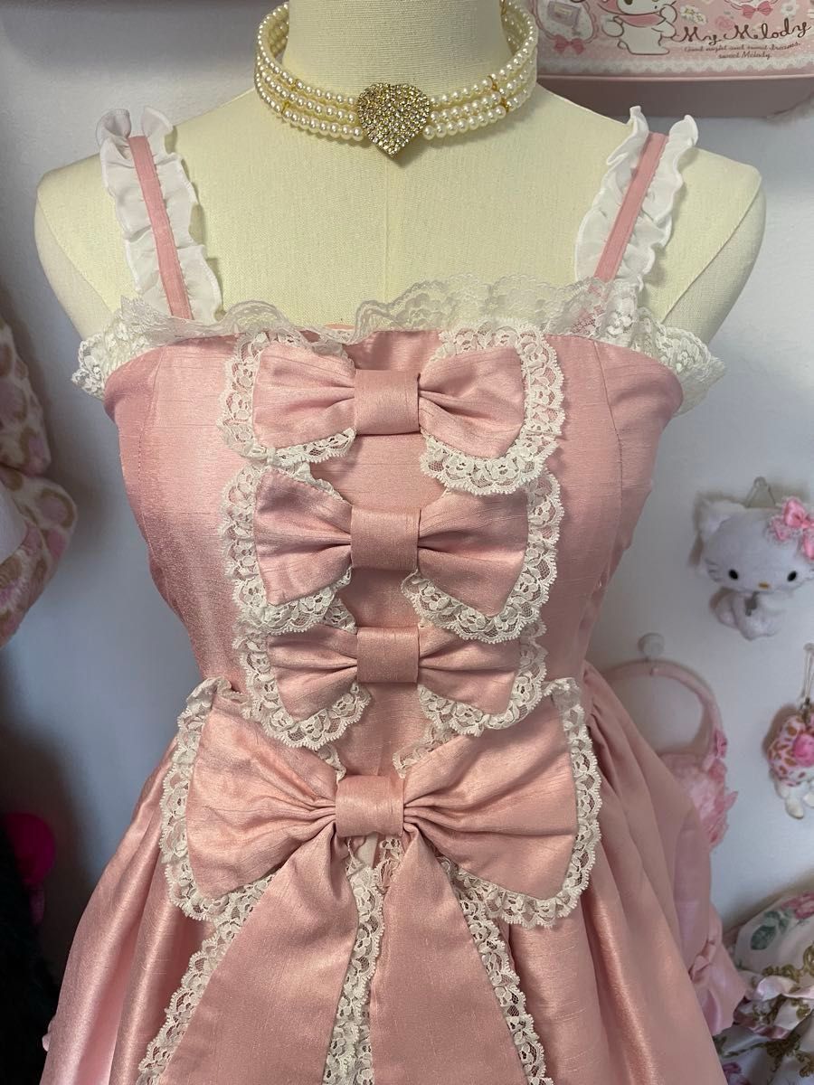 La Parfait one piece himegyaru ラパフェ リボンワンピース 姫ギャル