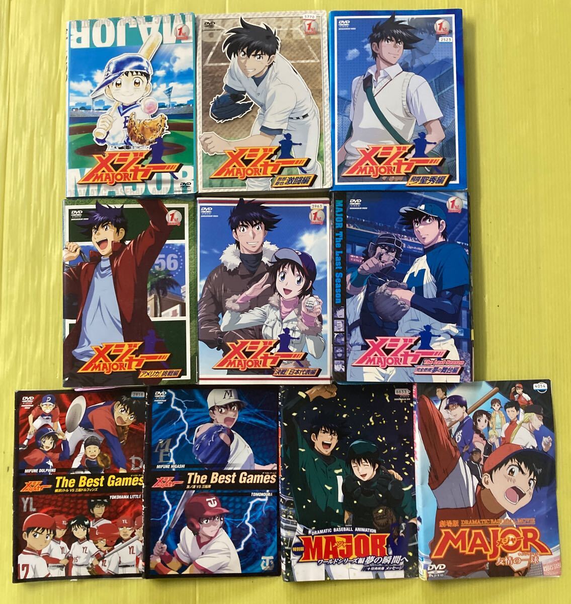 メジャー MAJOR シリーズセット 全58巻セット 管理番号35516 DVD