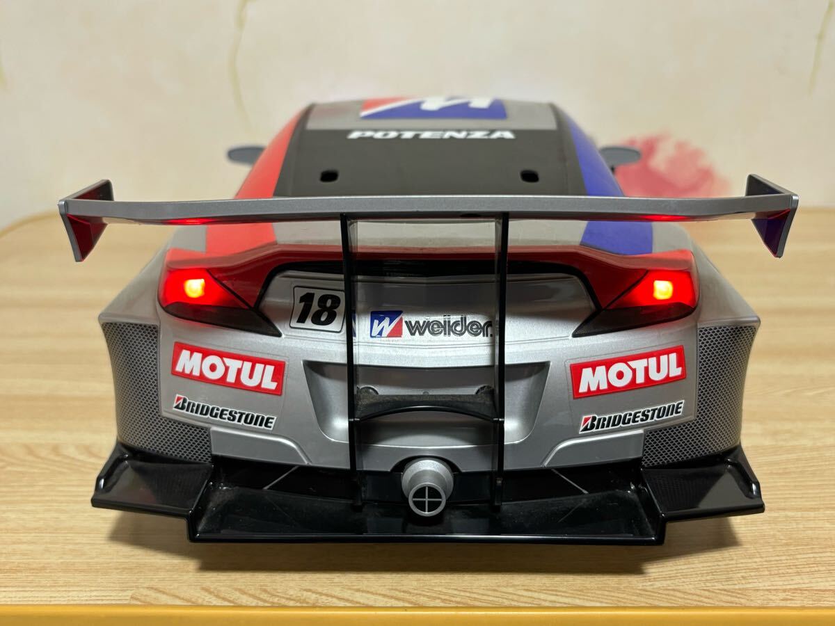 送料無料 1/10 タミヤ ホンダ HSV-010 ウイダー レーシングカー LED