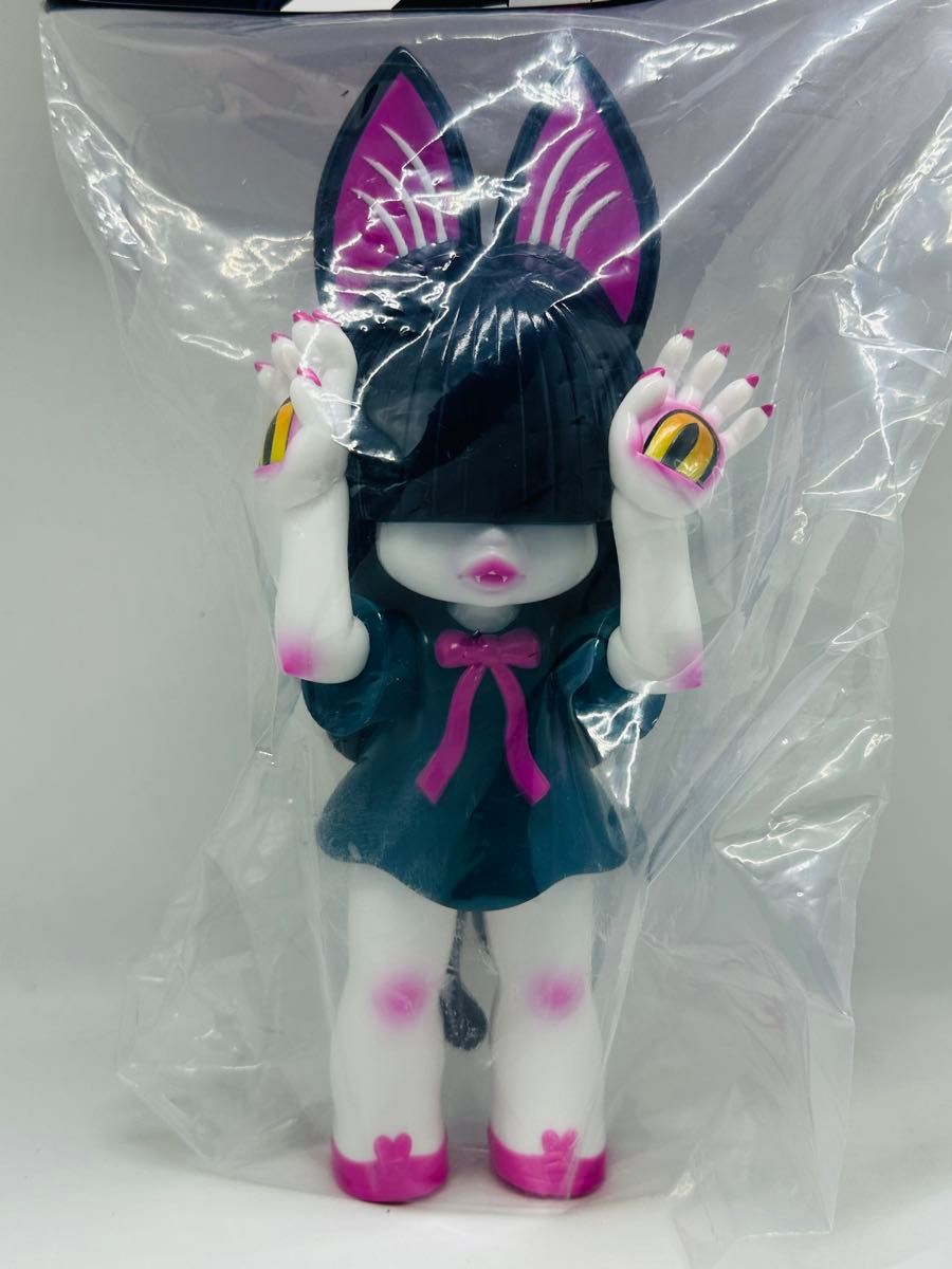 戦慄にぎるちゃん ソフビ GRAPE BRAIN ジゴクネコおにぎり まかろに