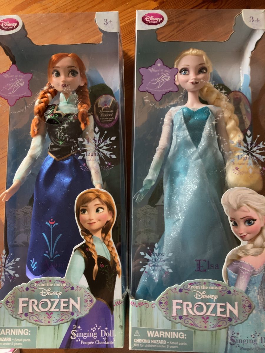 シンギングドール ディズニーストア アナと雪の女王 アナ雪 エルサ