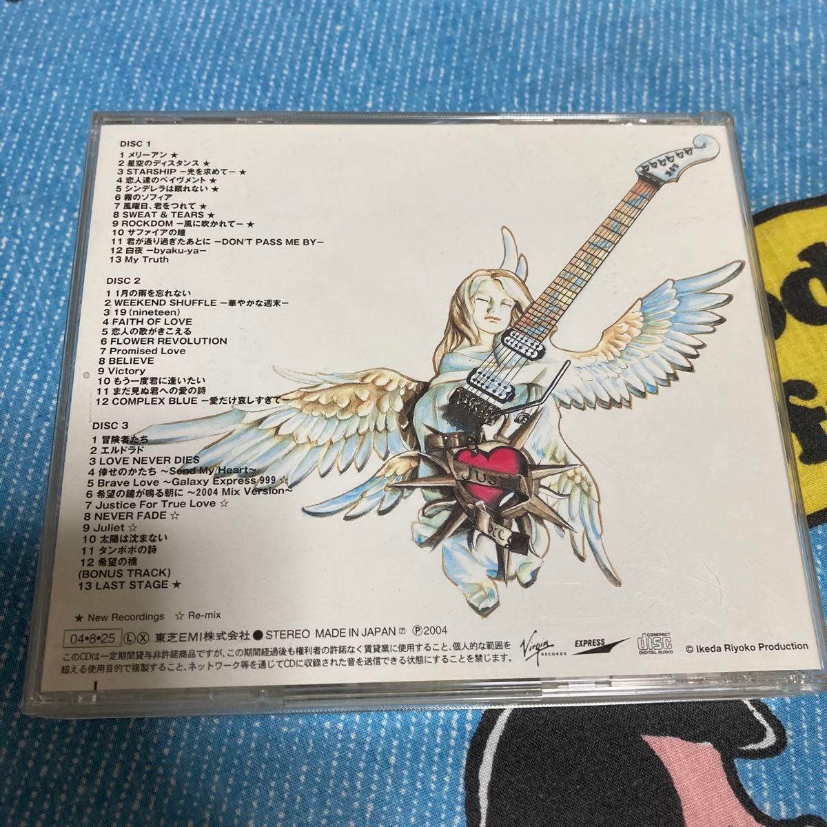 THE ALFEE アルフィー CD 30周年記念アルバム3枚組 帯付き シングル