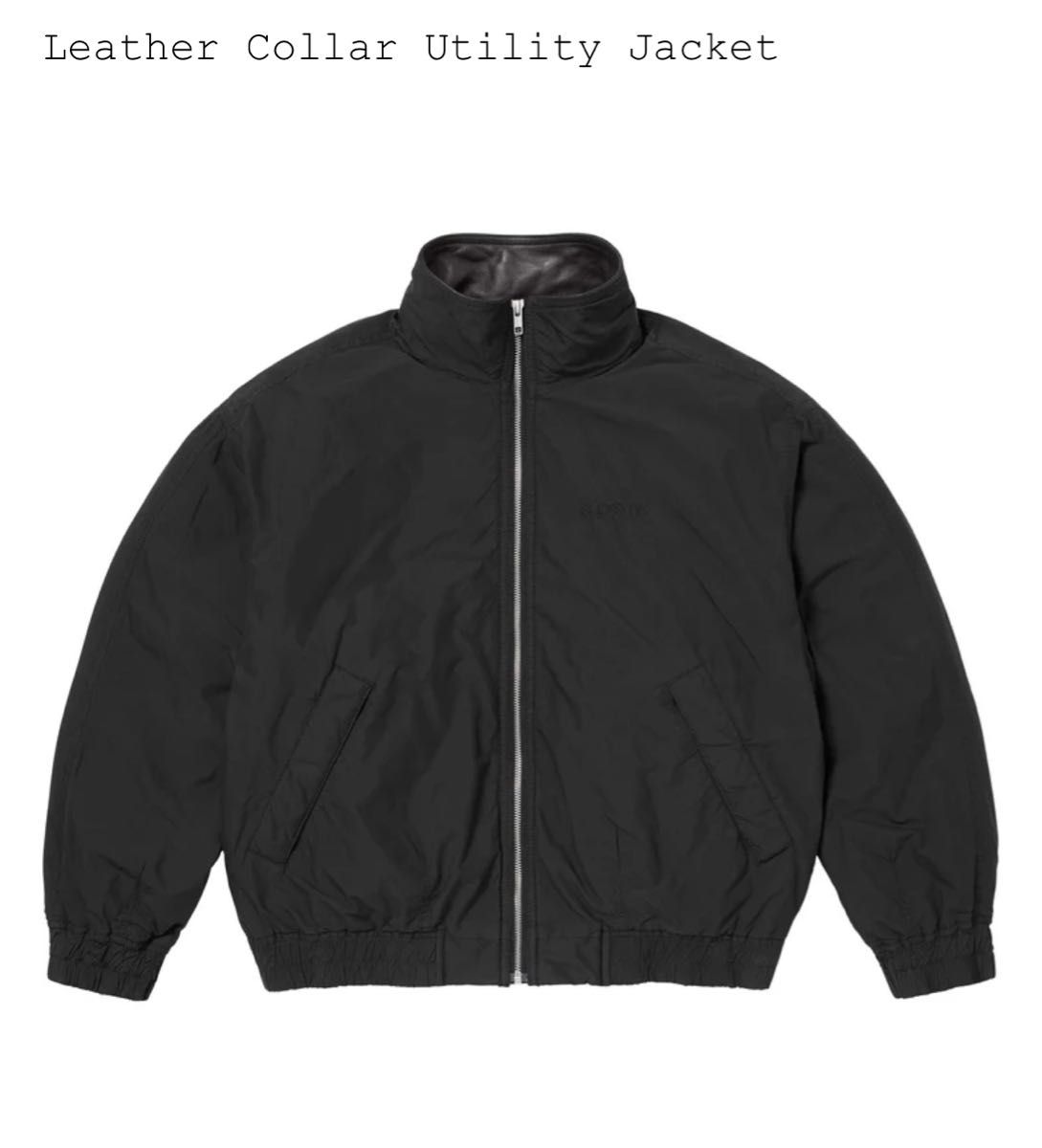 Supreme Leather Collar Utility Jacket M Black｜Yahoo!フリマ（旧