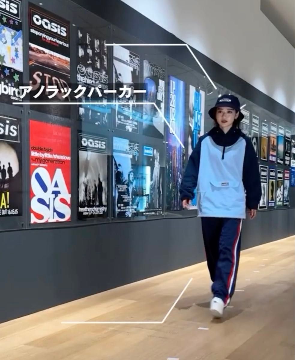 oasis】オアシス展限定アノラックパーカーliveforeverリアムギャラガー