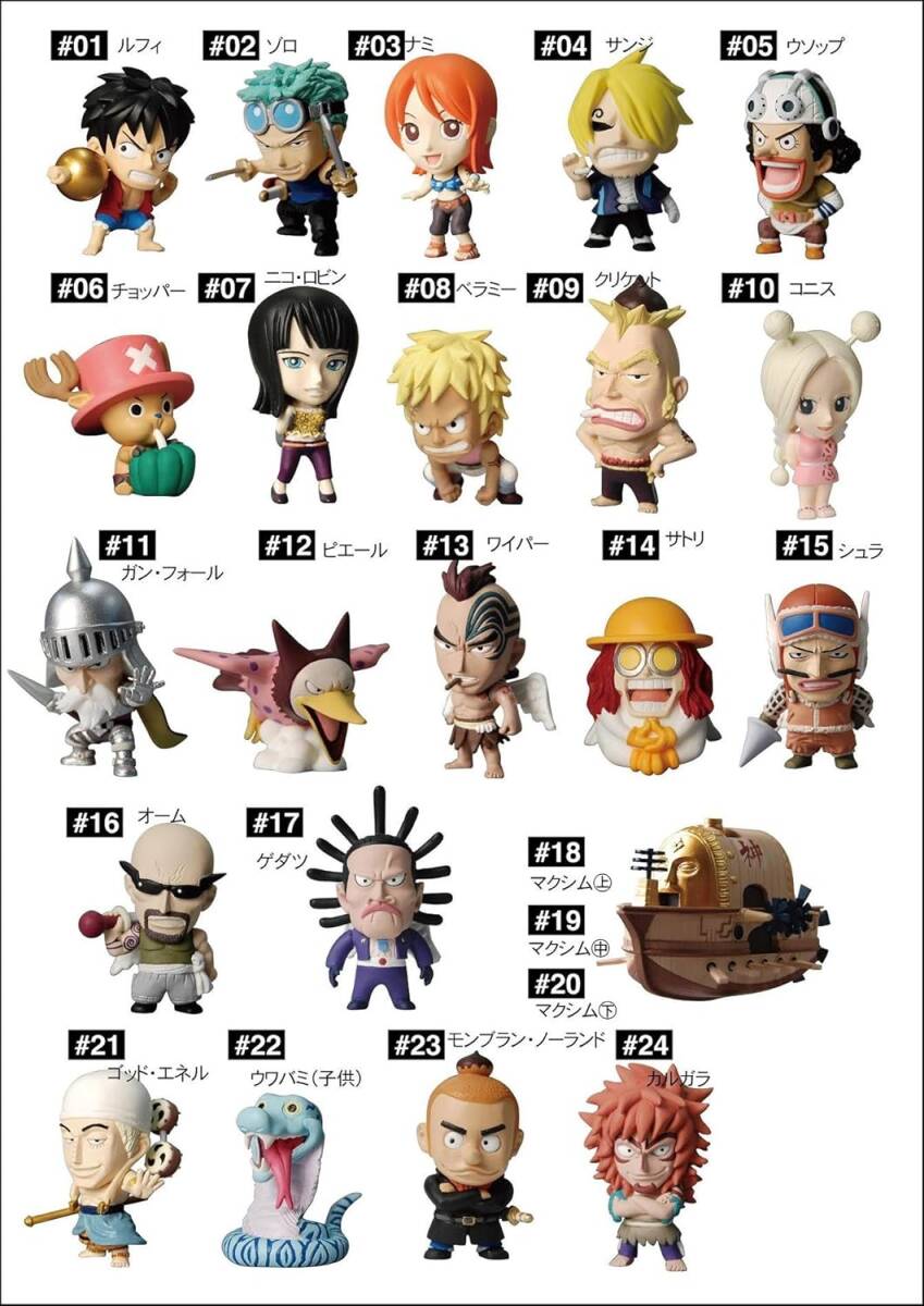 ワンピース ⁄ アニキャラヒーローズ ⁄ 限定カラー ⁄ 3大将セット