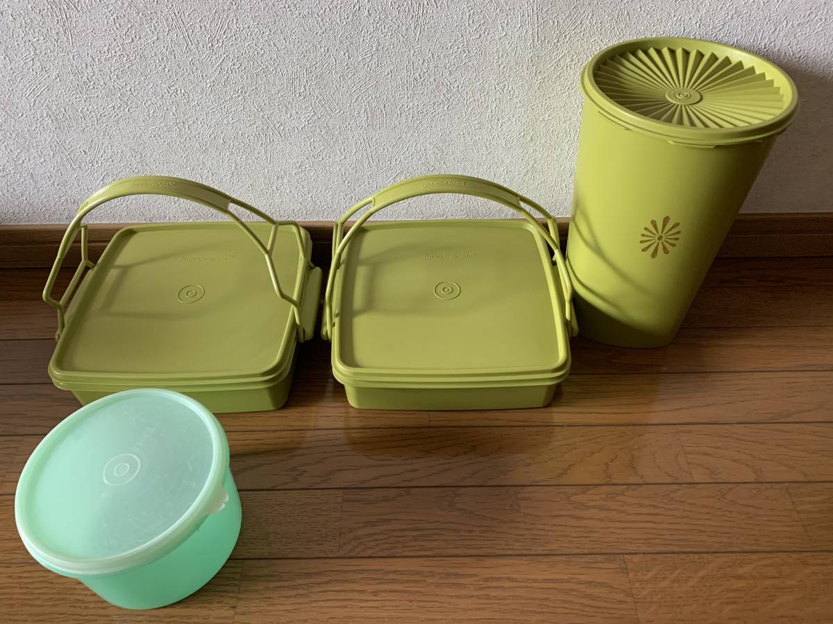 Yahoo!オークション - ヴィンテージ 70～80's タッパーウエア 容器 食