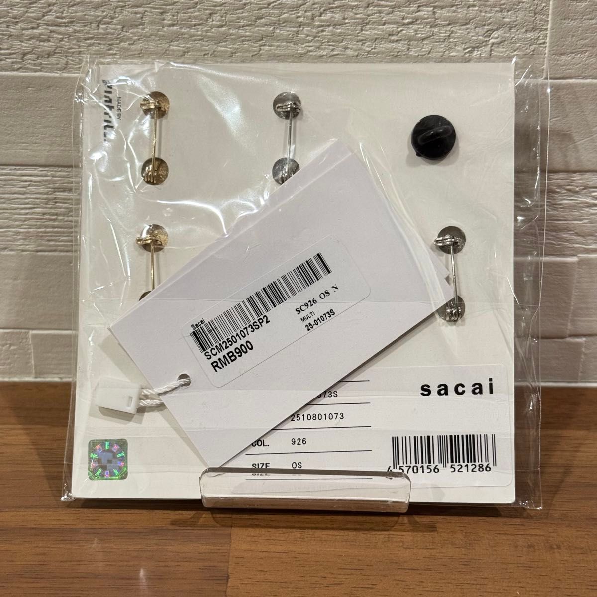 新品 sacai x LEVI'S Pins (Set of 6) 