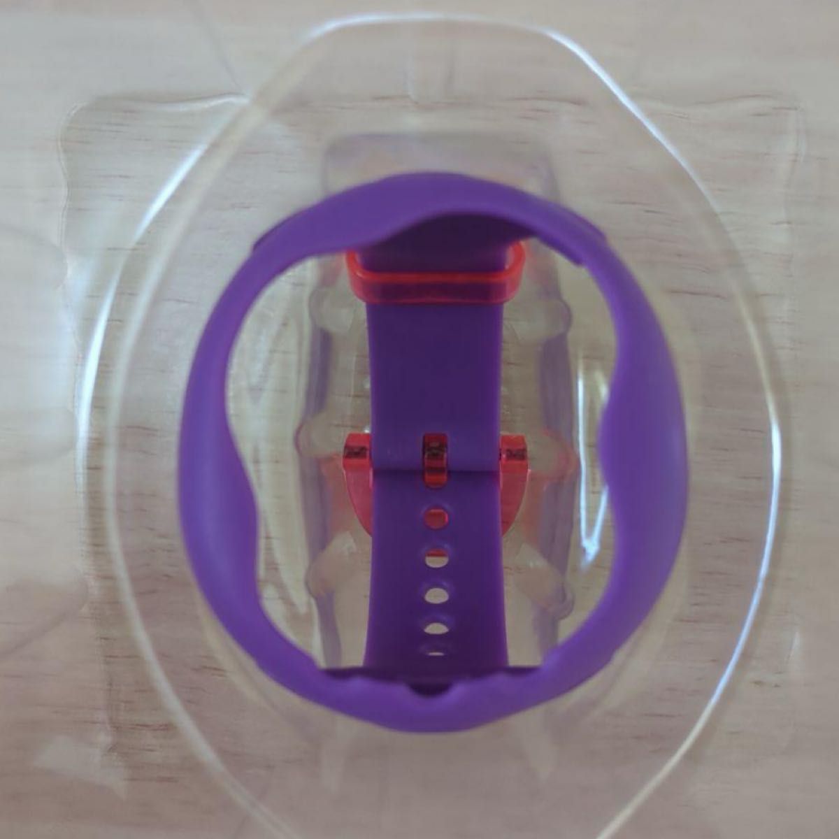 美品 Tamagotchi Uni たまごっちユニ パープル シリコンカバーとガイド