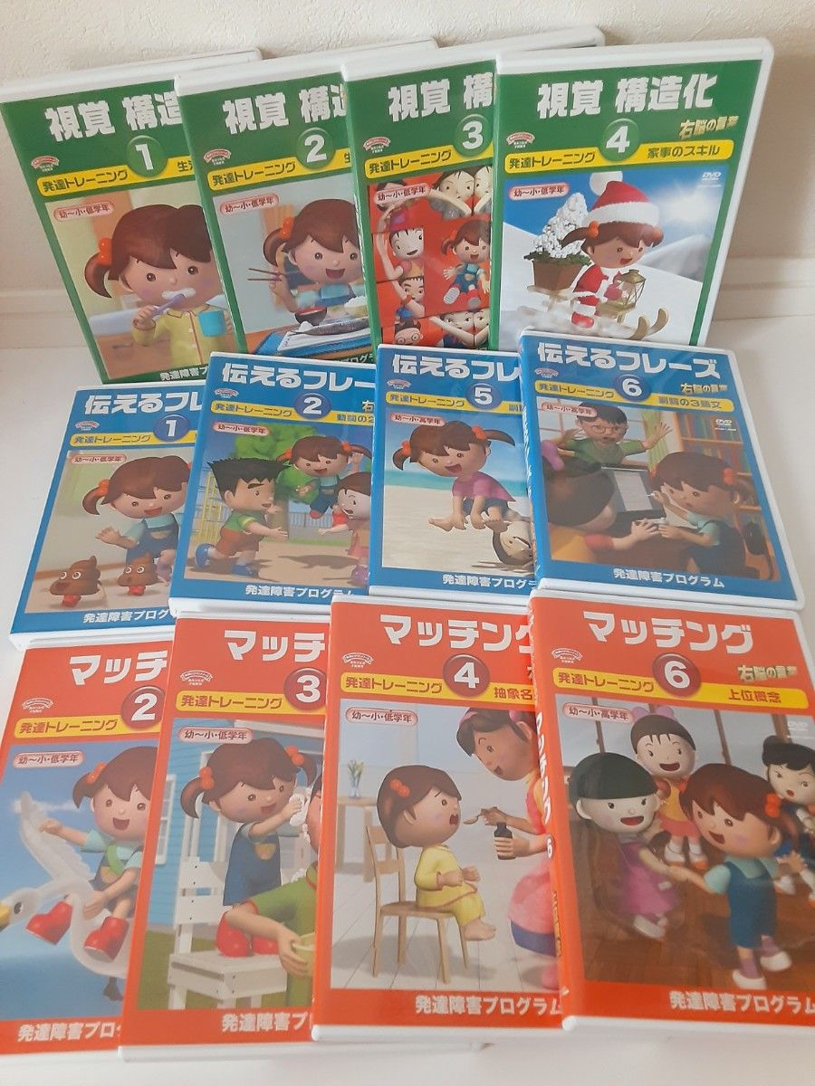 国内正規品 DVD 星みつる式 家庭療育 発達トレーニングDVD 13本セット