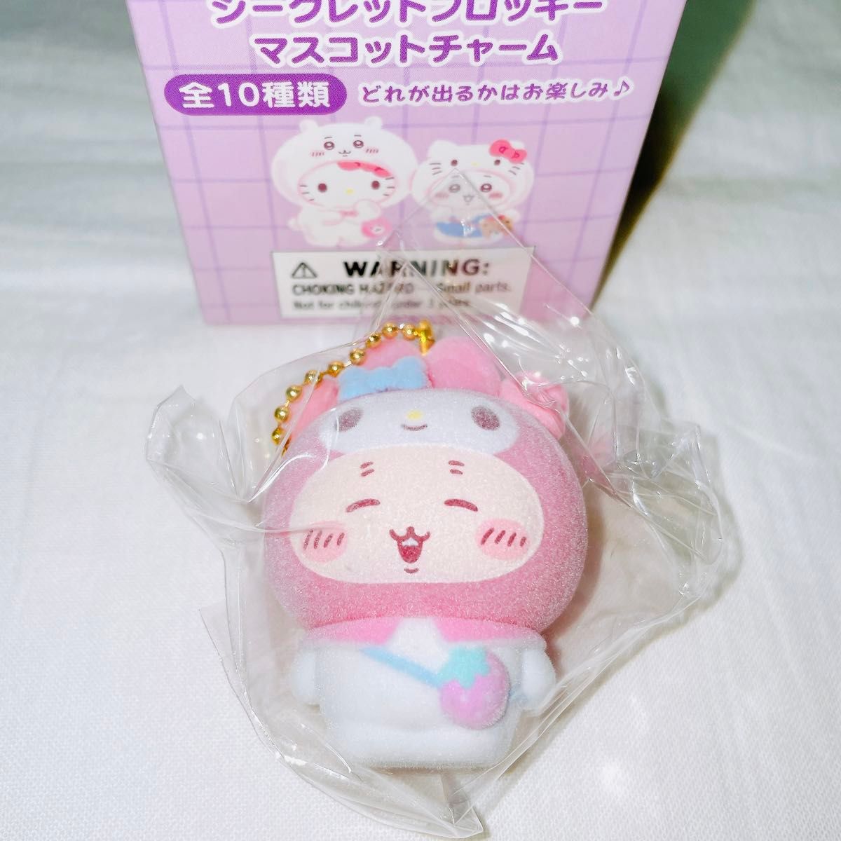 ちいかわ サンリオ シークレットフロッキーマスコットチャーム 古本屋