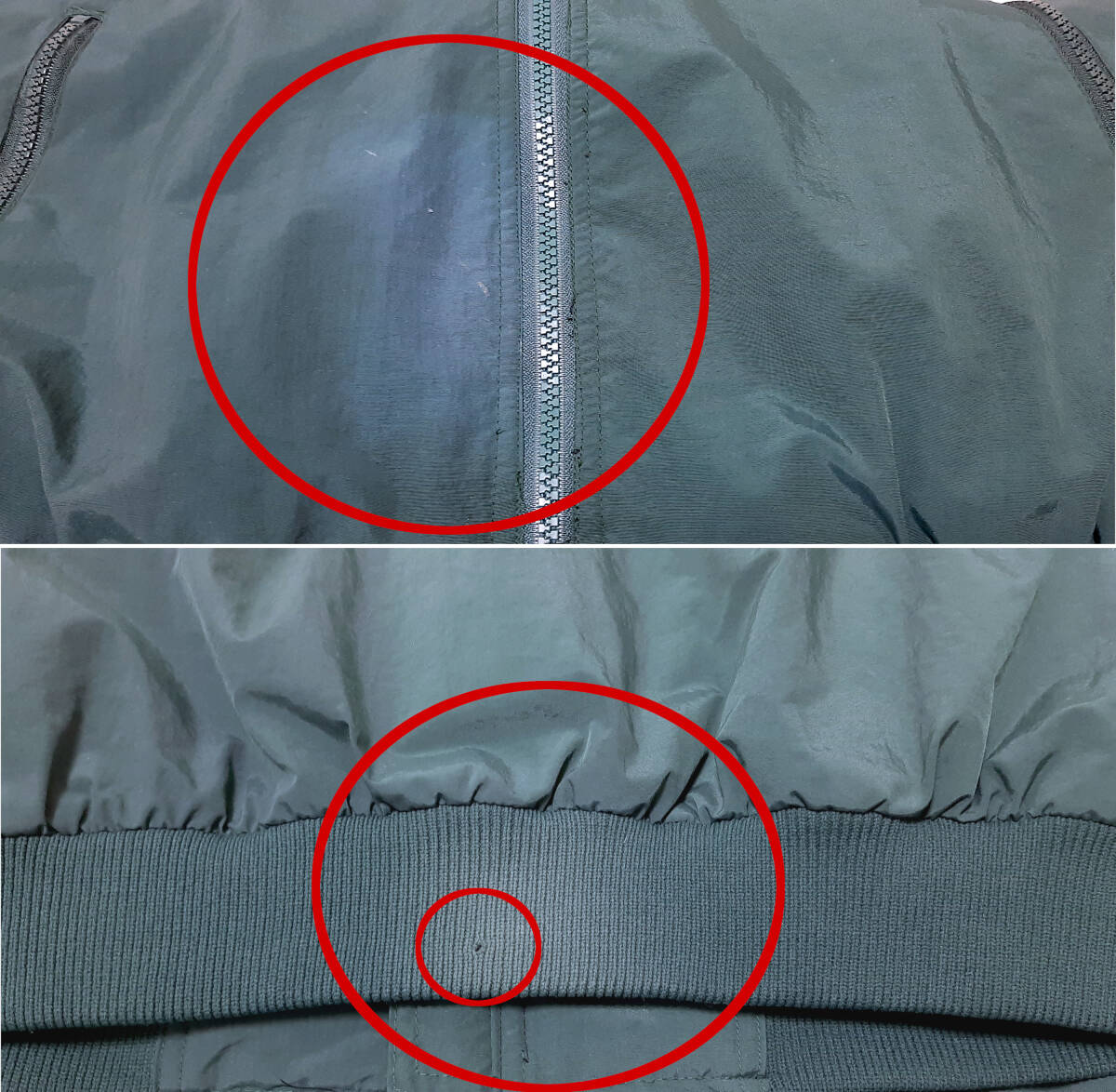 即決送料無料 90's White Sierra シェルジャケット グリーン L(L～XL