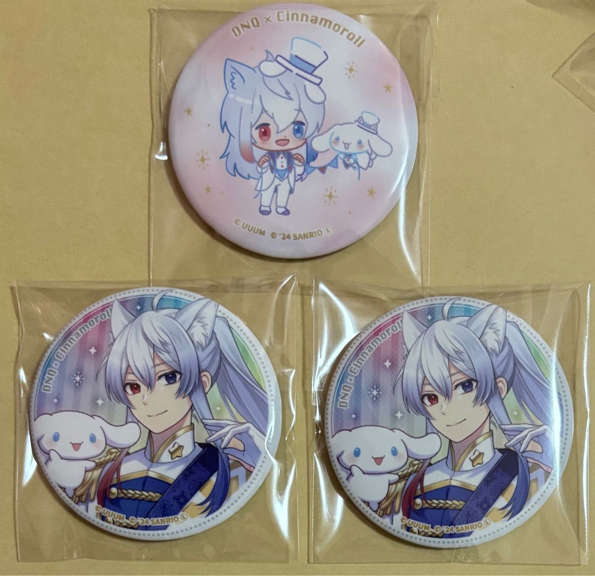 カラフルピーチ からぴち サンリオ 缶バッジ どぬく｜Yahoo!フリマ（旧