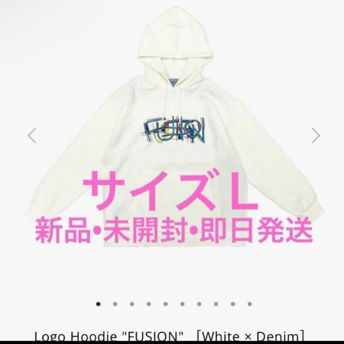 新品・未開封】vaundy FUSION パーカー ホワイト (白) L｜Yahoo!フリマ