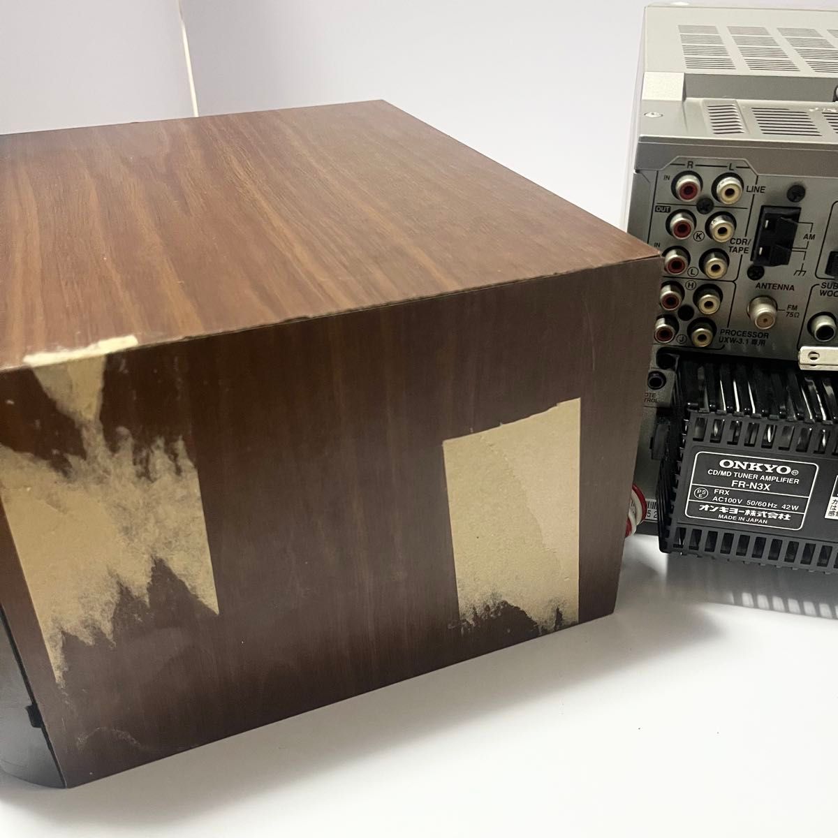 ONKYO オンキョー CD/MD チューナーアンプシステム FR-N3X D-032A