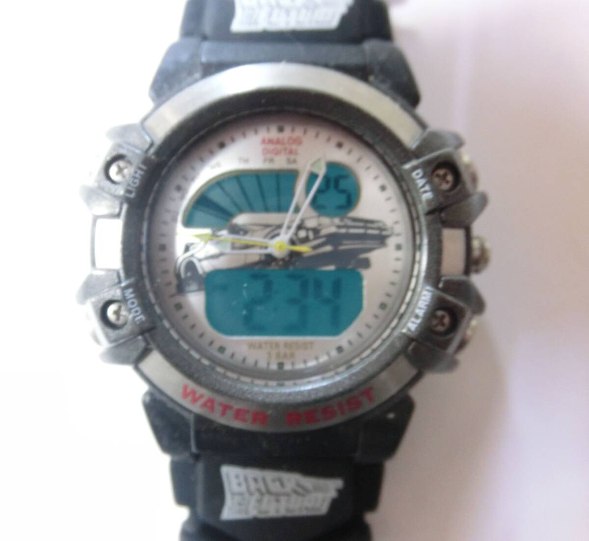 動作品 USJ バックトゥザフューチャー 腕時計 デジタル デロリアン