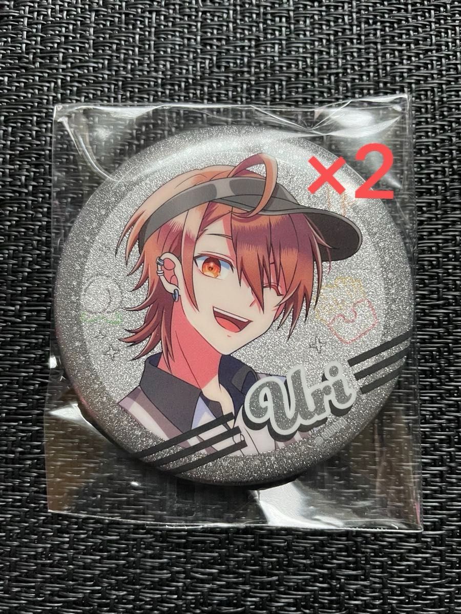 カラフルピーチ うり 缶バッジ ダイナー 2個セット｜Yahoo!フリマ（旧