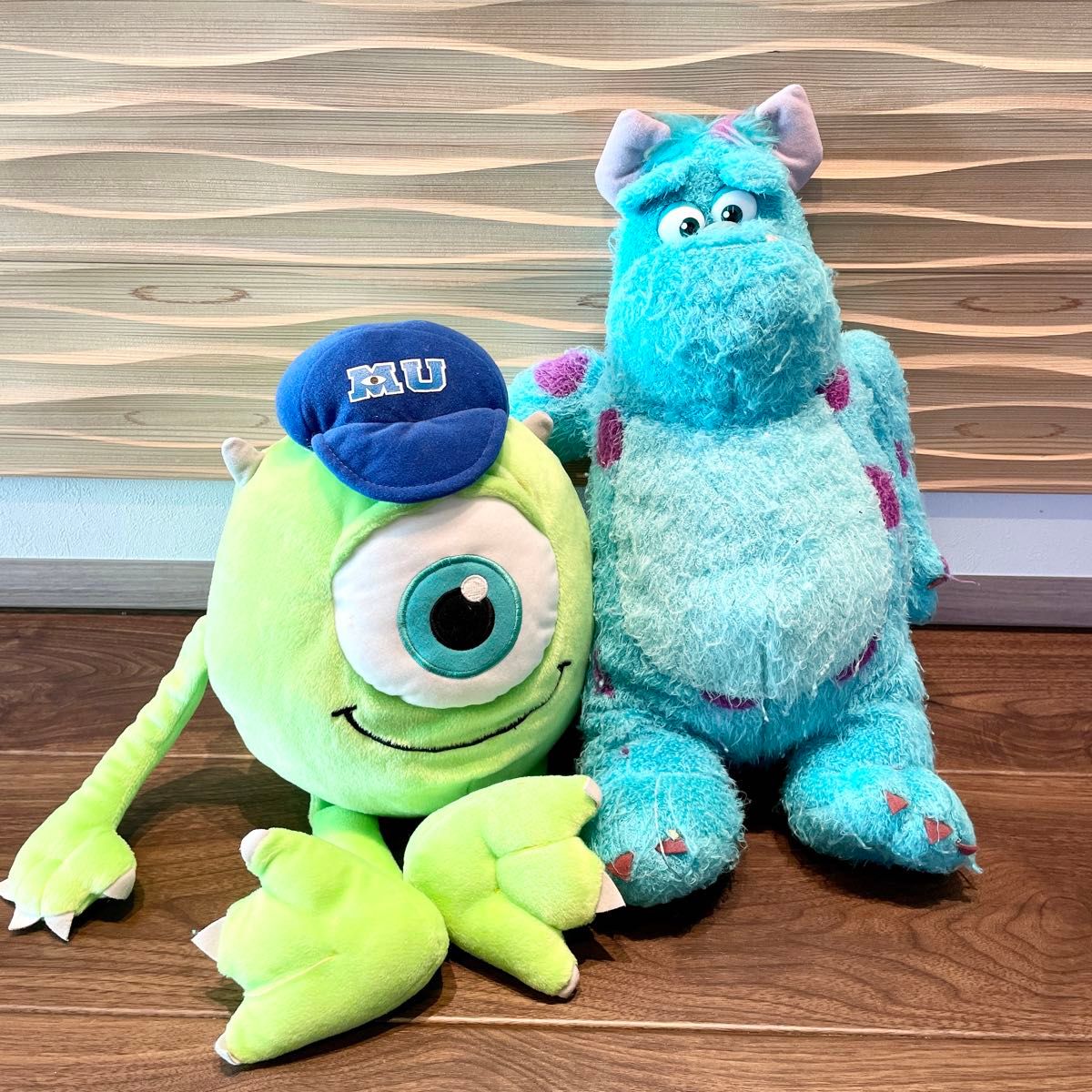 モンスターズインク マイク&サリー ぬいぐるみ 2点セット ディズニー