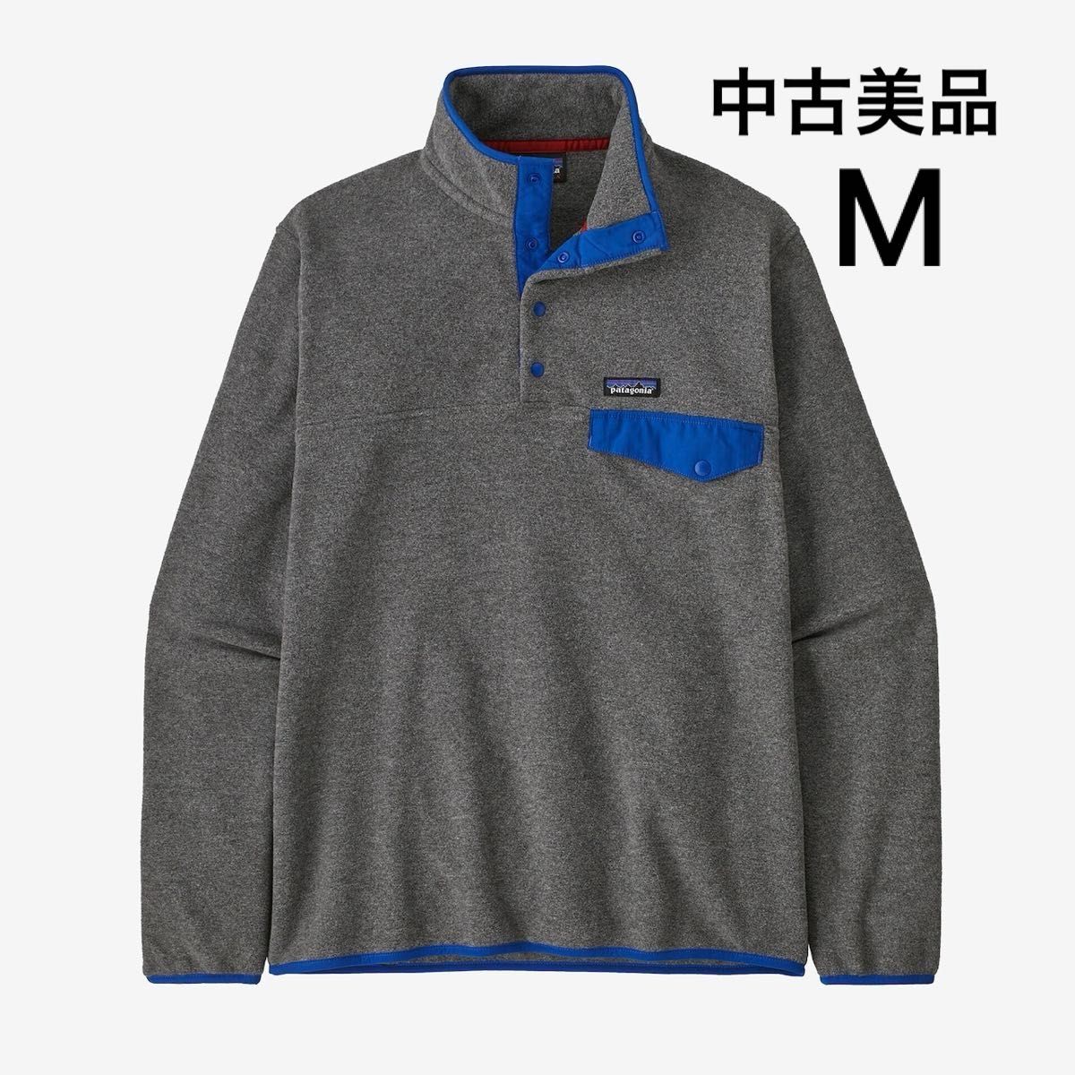 パタゴニア ライトウェイトシンチラスナップTプルオーバー メンズ M