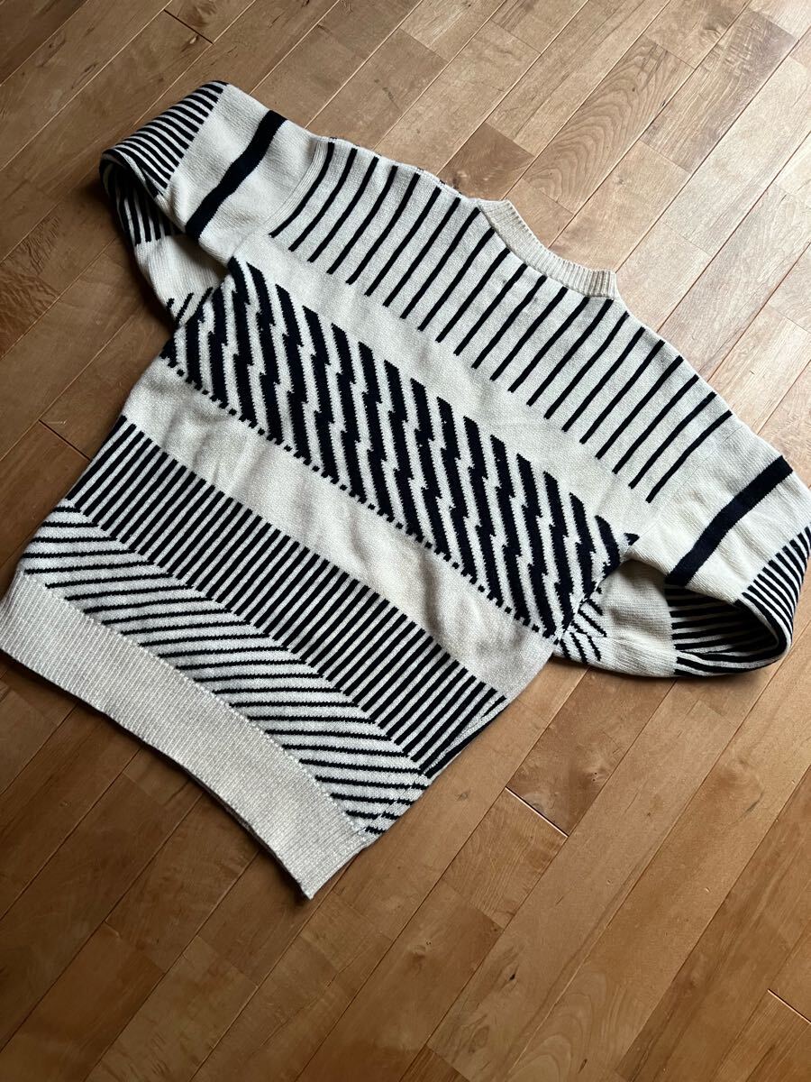 E TAUTZ イートウツ FAIRISLE CREWNECK フェアアイル クルーネック