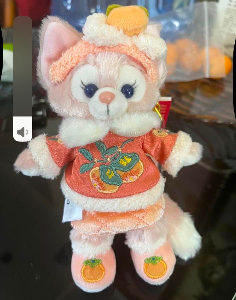 上海ディズニー 2025春節旧正月 リーナベル ぬいぐるみキーチェーン