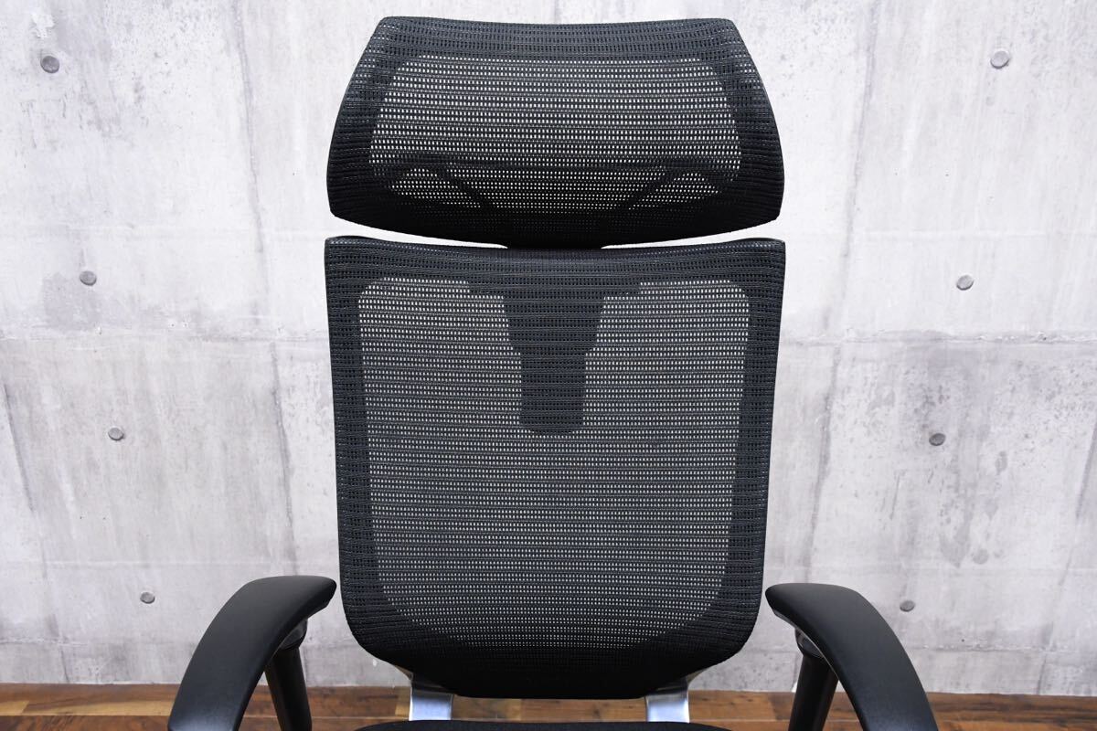 EFK40 オカムラ バロンチェア CP82BR ブラック デスクチェア バロン