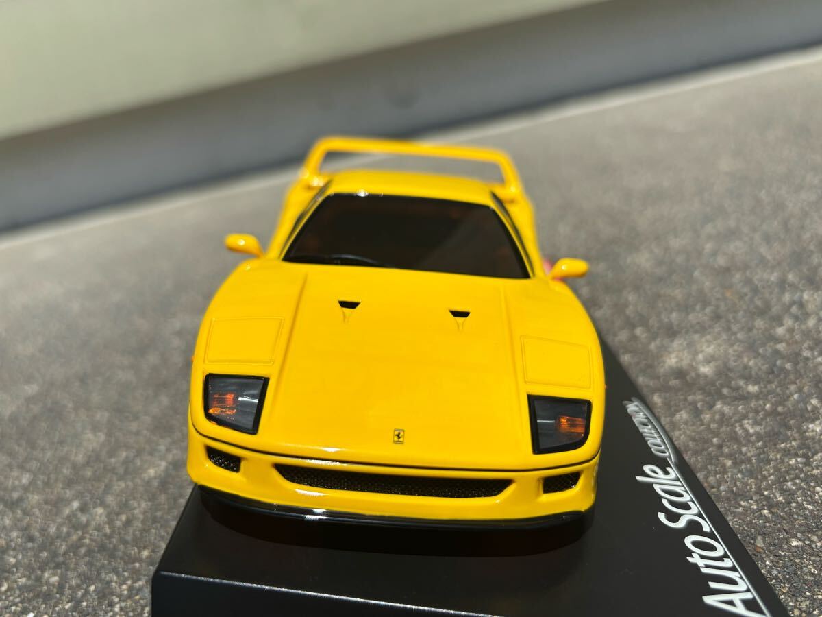 送料無料 京商 ミニッツ レーサー フェラーリ F40 イエロー ラジコン