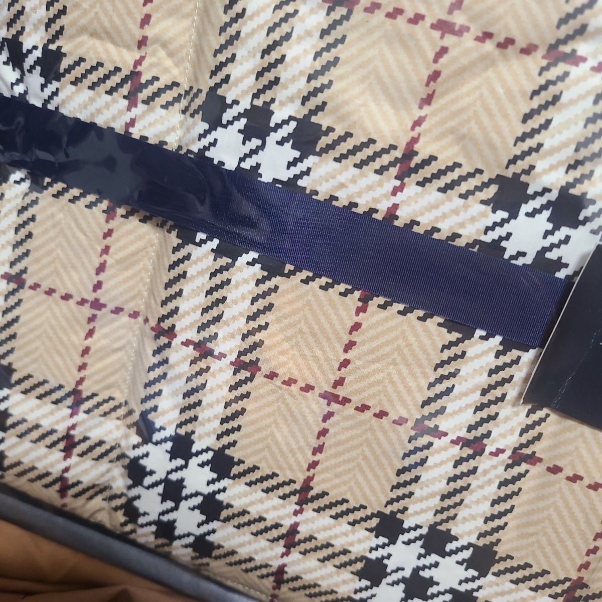 BURBERRY バーバリー 羽毛肌掛けふとん 羽毛 布団 ノバチェック