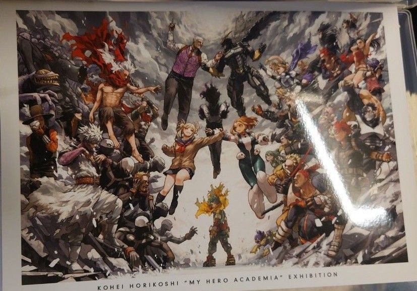 ヒロアカ 堀越耕平『僕のヒーローアカデミア』原画展 公式図録