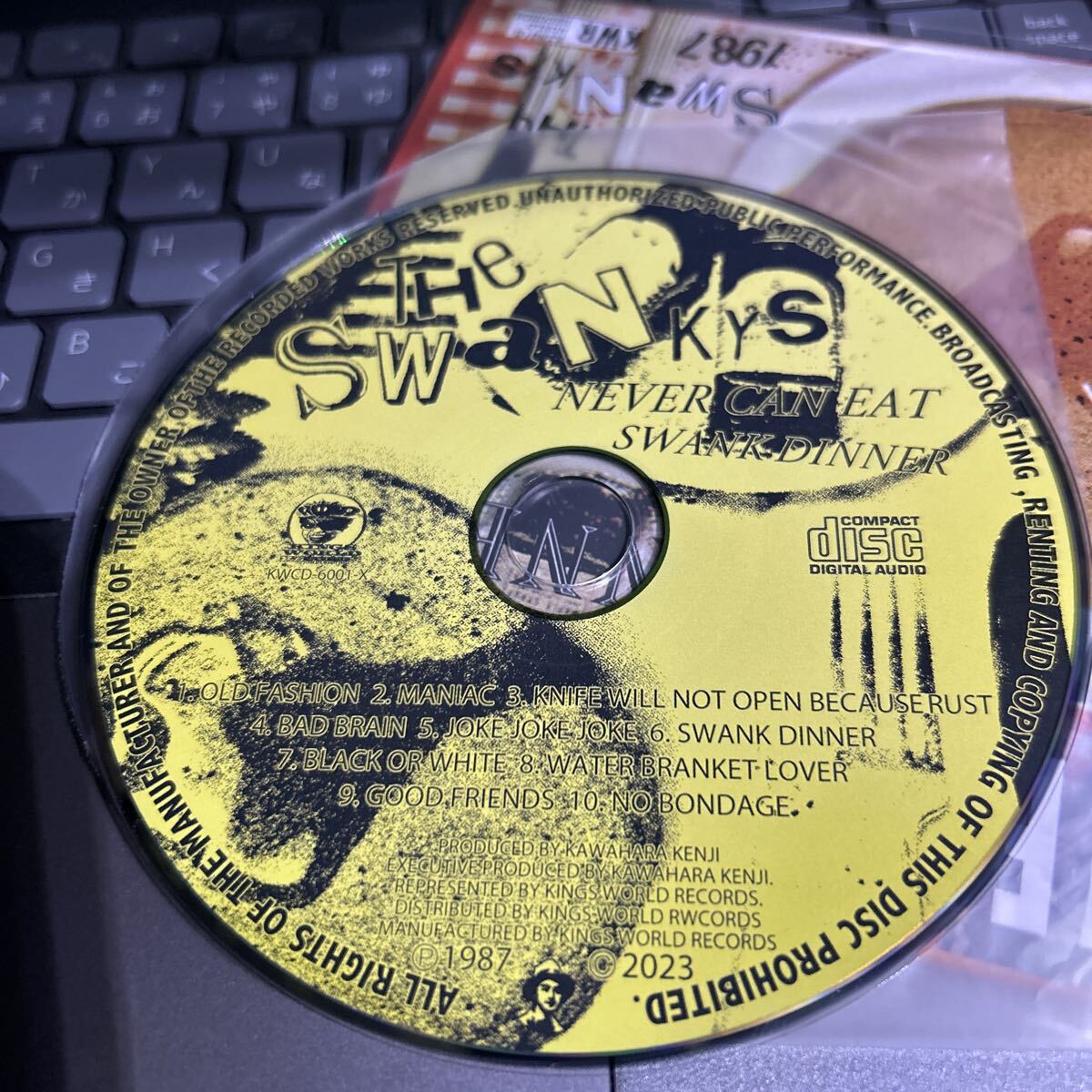 廃盤）The Swankys ⁄ NEVER HERO 廃盤）The Swankys ⁄ NEVER HERO 廃盤