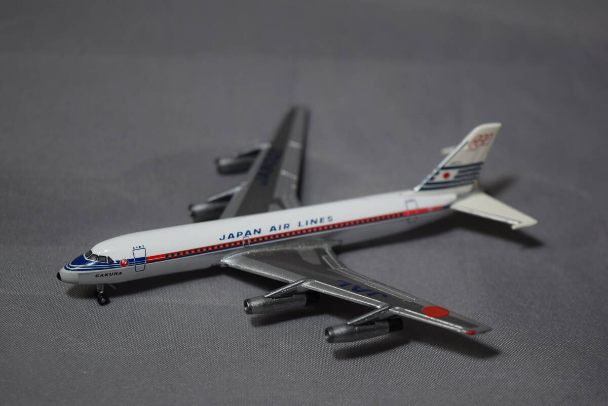 □稀少1/400 コンベアCV-880日本航空JAL旧鶴丸 ジェットアロー(箱無し