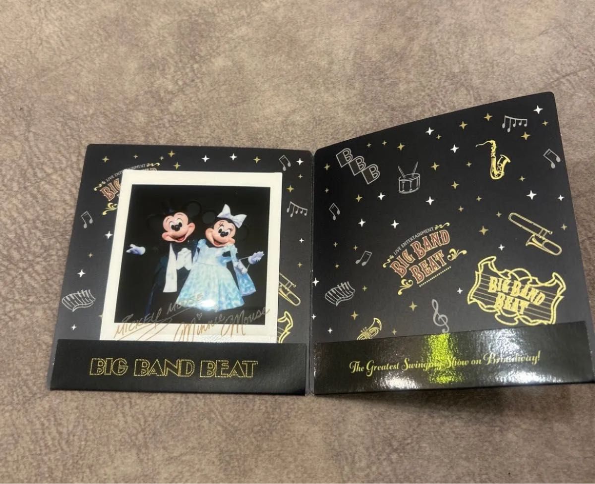 ディズニー ビッグバンドビート チェキ フォト 写真 BBB ミッキー