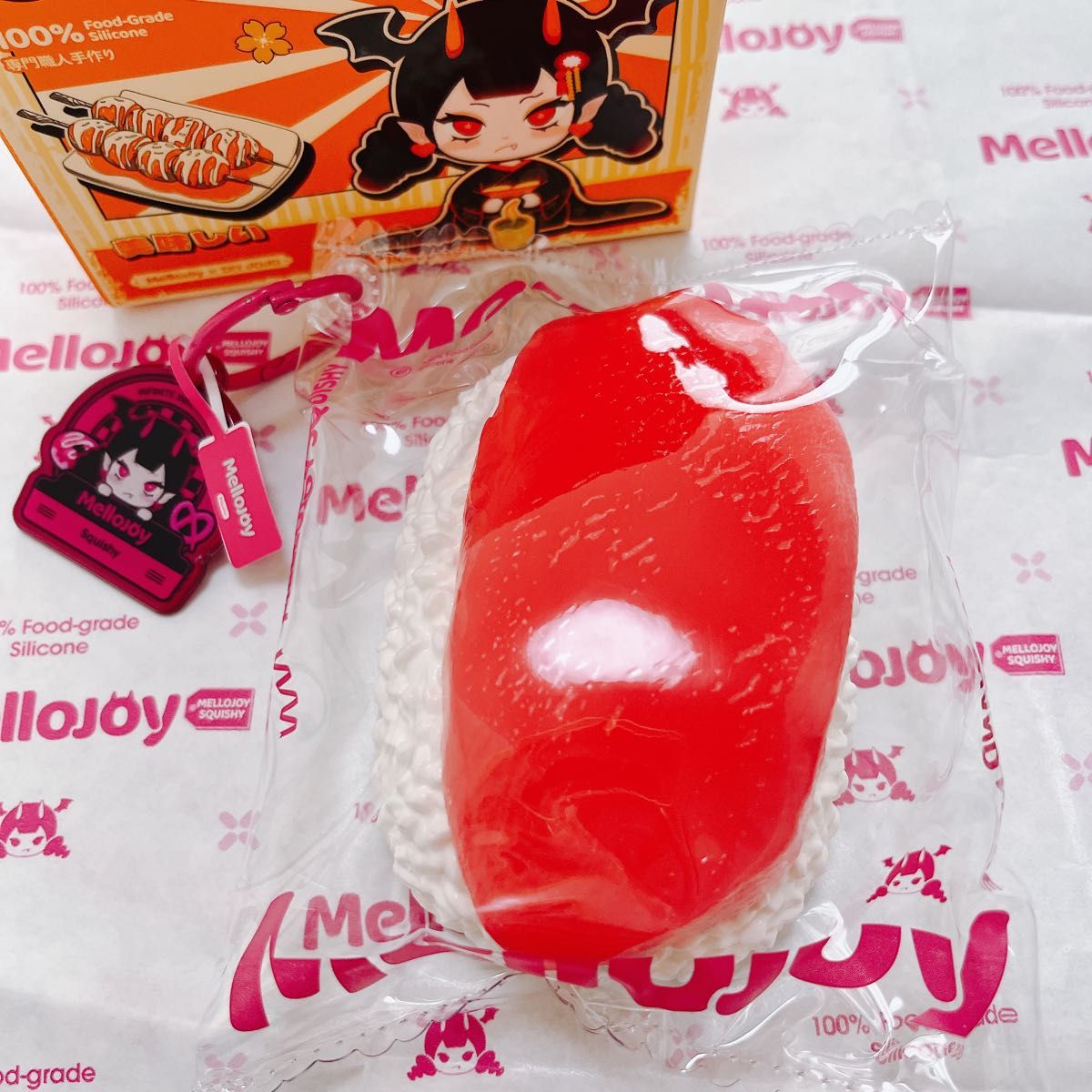 mellojoy メロジョイ スクイーズ 和食 シリーズ マグロ寿司 まぐろ