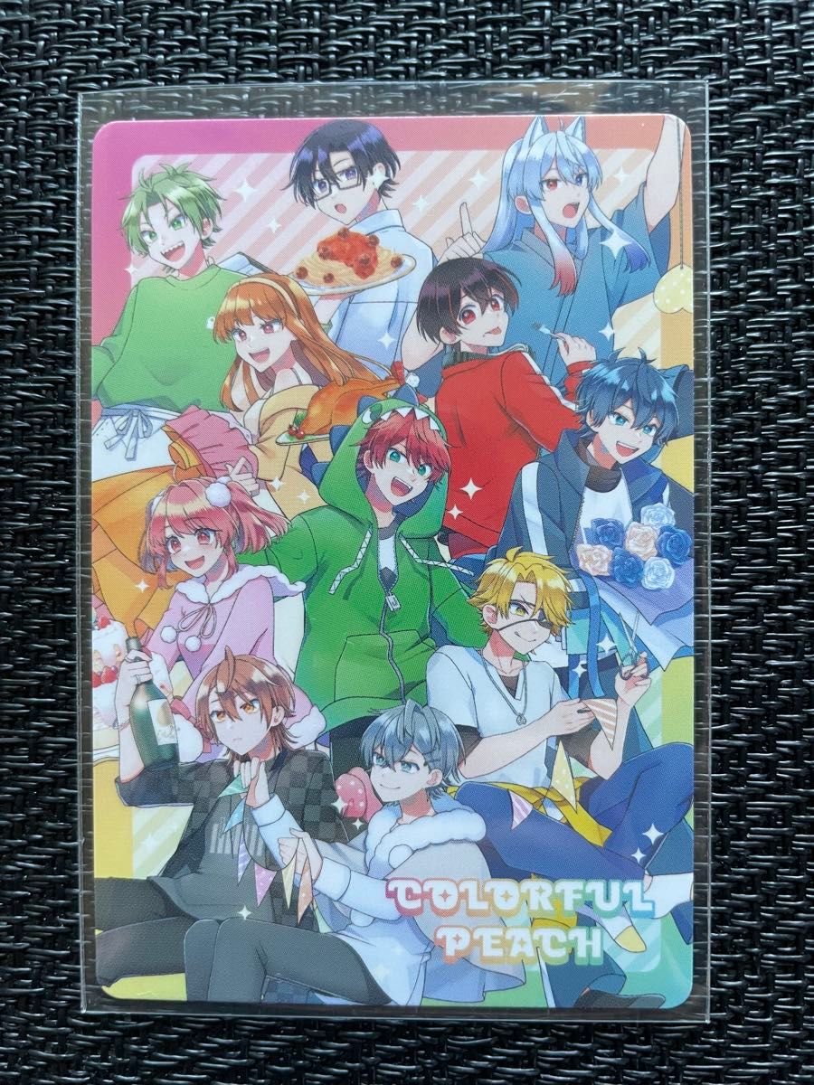カラフルピーチ ぷぴぱ 全員集合 トレカ 4枚セット プレミアムピーチ