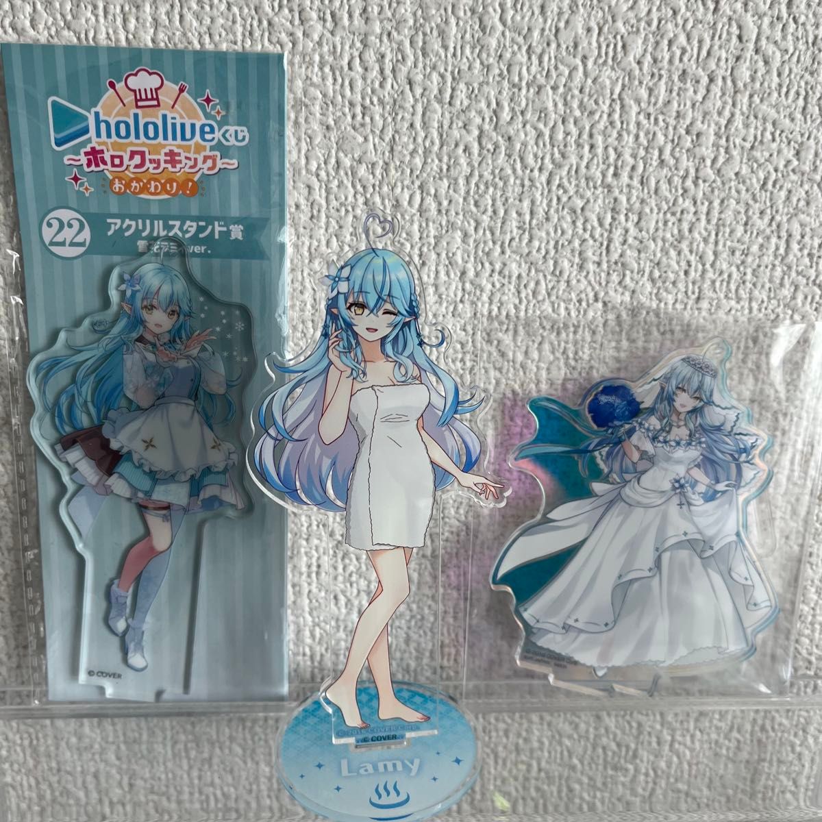 ホロライブ 雪花ラミィ グッズ まとめ売り セット アクスタ くじ